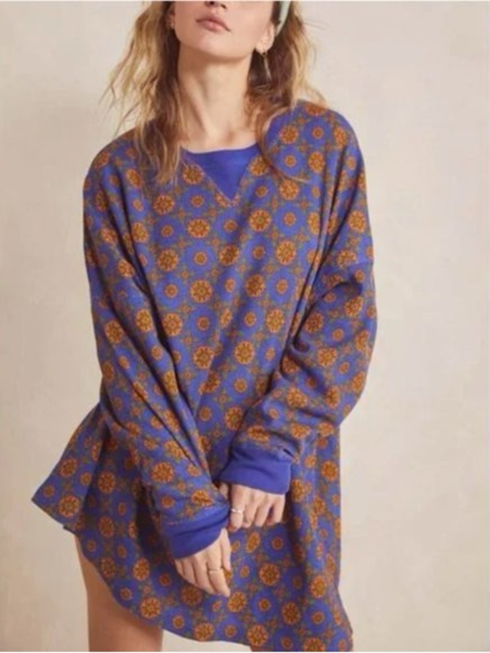 Free People Intimately Early Night Printed Thermal